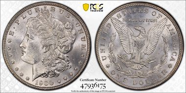1900 $1 MS62