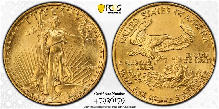 Cert 47936179 - Coin Image