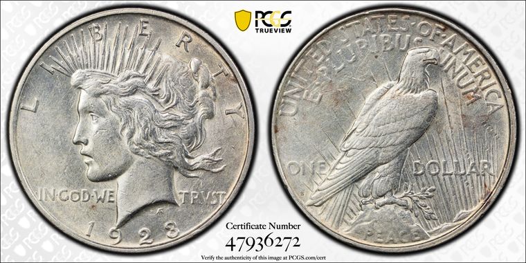 Cert 47936272 - Coin Image