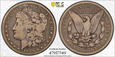 1879-CC $1 Capped Die VG8