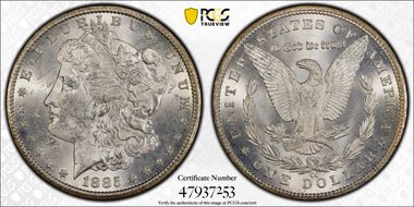 1885-CC $1 MS62