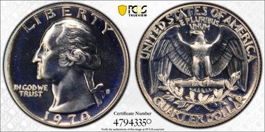 1970-S 25C PR67