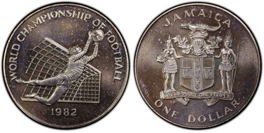 1982 $1 World Cup MS66