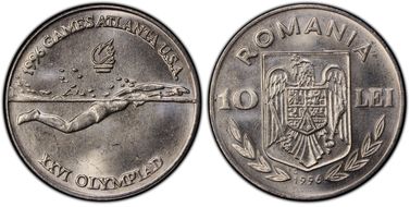 1996 10 Lei Swimmer MS66