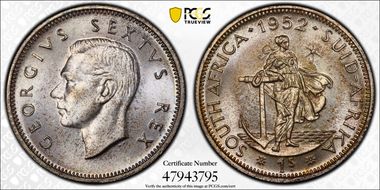 1952 Shil KM-37.2  Ag PR67