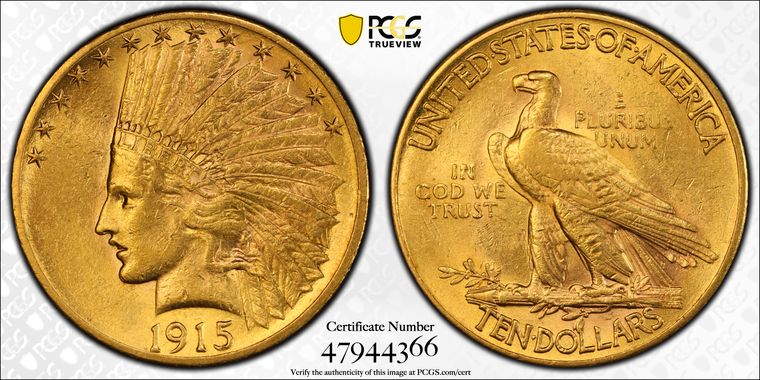 Cert 47944366 - Coin Image