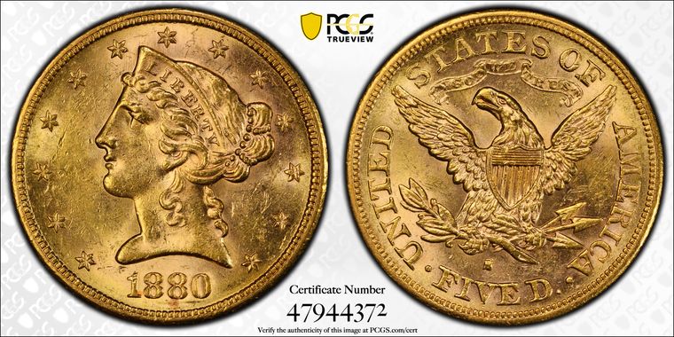 Cert 47944372 - Coin Image