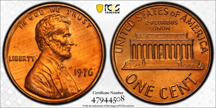 Cert 47944508 - Coin Image