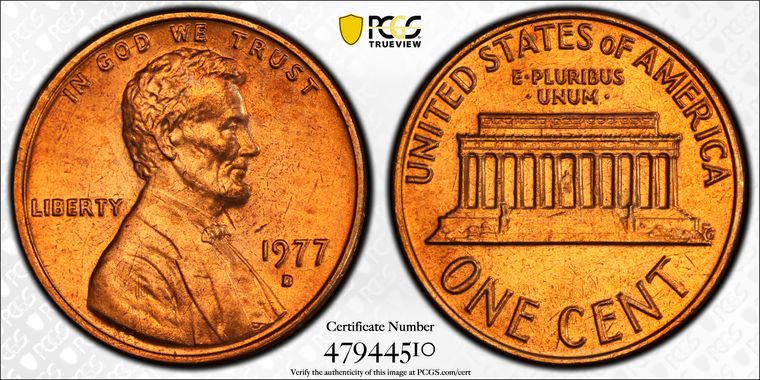 Cert 47944510 - Coin Image