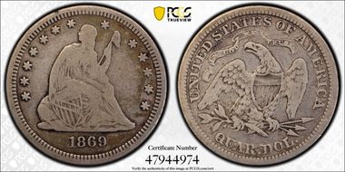1869 25C VG10