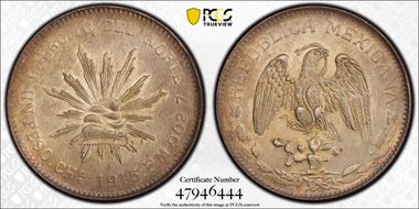 1915-CHa Peso KM-619 GB-72 MS62