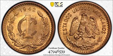 1942-Mo 1C MS65RD