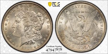 1882-CC $1 MS63