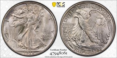 1936-D 50C DDO FS-101 MS66