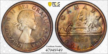 1956 S$1 MS64