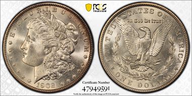 1902 $1 MS67