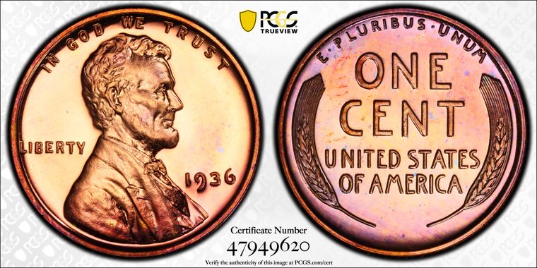 Cert 47949620 - Coin Image