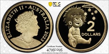 2023 $2 Indigenous Baby - Baby Set PR70DCAM