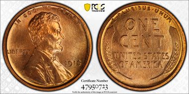 1913 1C PR65RD