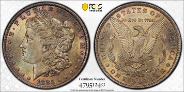 1883-O $1 MS64