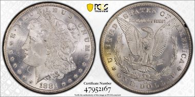 1881-CC $1 GSA Hoard MS64