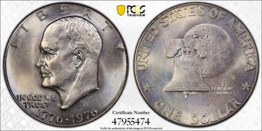 1976-D $1 Type 1 MS65