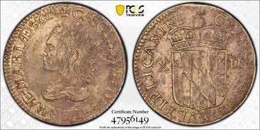 (1659) MD 1S Lord Baltimore AU50