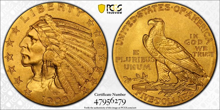 Cert 47956279 - Coin Image