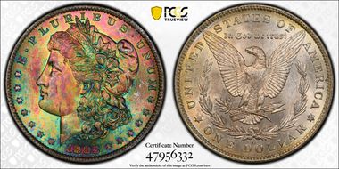 1883-O $1 MS64+