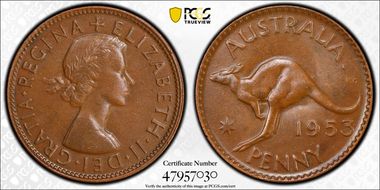 1953 A. (p) 1D AU55BN