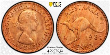 1964 Y. (p) 1D MS64RD