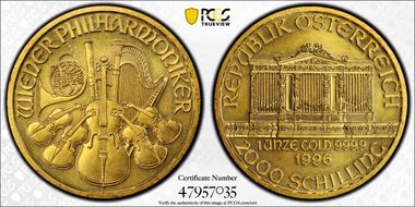 1996 2000 S Vienna Philharmonic MS67