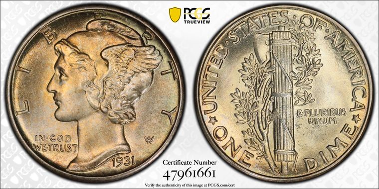 Cert 47961661 - Coin Image