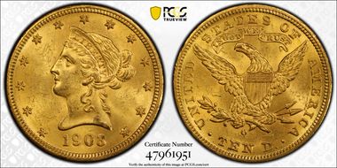 1903-O $10 MS63