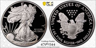 2003-W $1 Silver Eagle PR70DCAM