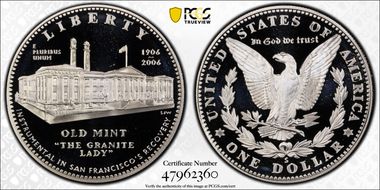 2006-S $1 San Francisco Old Mint PR69DCAM