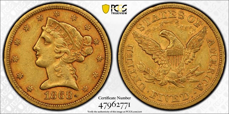 Cert 47962771 - Coin Image