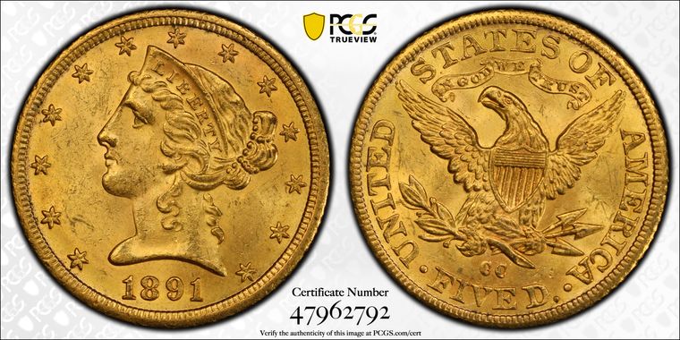 Cert 47962792 - Coin Image