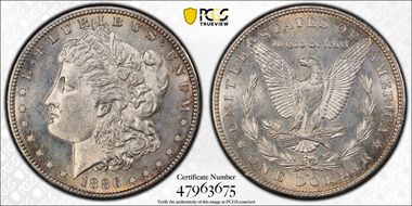 1886-S $1 MS63