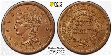 1852 1C MS62BN
