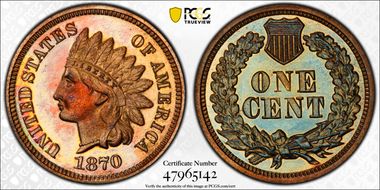 1870 1C PR66RB
