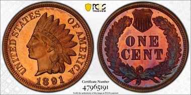 1891 1C PR67RB
