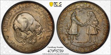 1936 50C Albany MS67