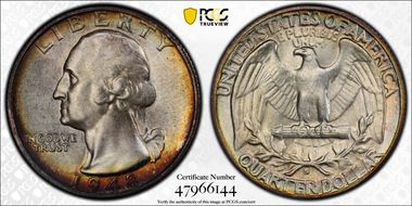 1948-S 25C MS67+