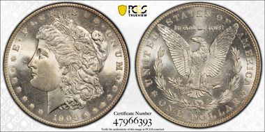 1904-O $1 MS66
