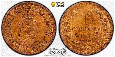 1901 1 St KM-22.1 MS63RB