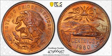 1960-Mo 20C KM-440 MS65RB