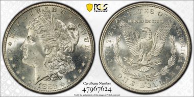 1882-S $1 MS65