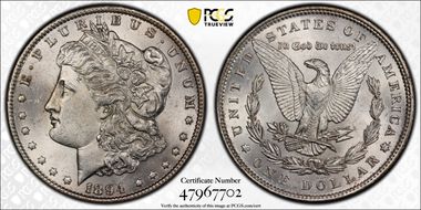 1894 $1 MS63