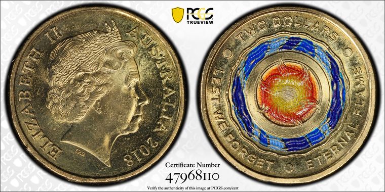 Cert 47968110 - Coin Image